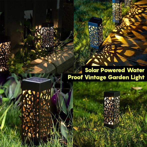 Solar Powered Waterproof Vintage Garden Light - fydaskepas