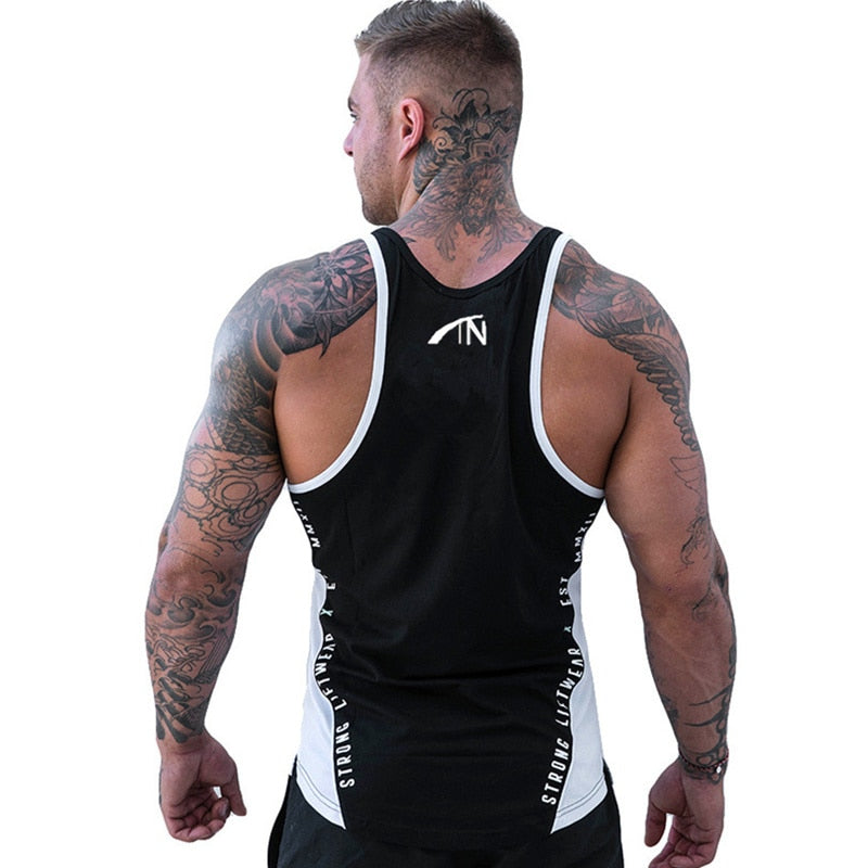 Men Bodybuilding Tank Tops - fydaskepas