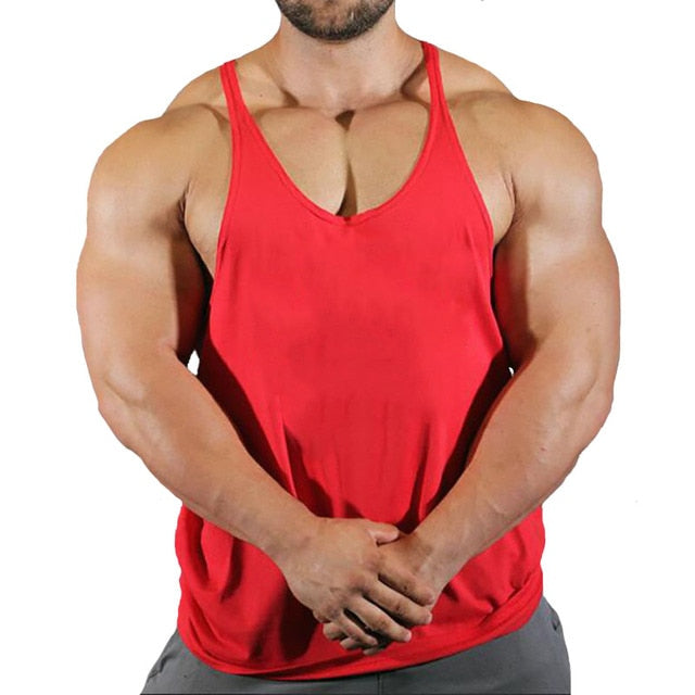 Bodybuilding Suspenders Shirt for Men - fydaskepas