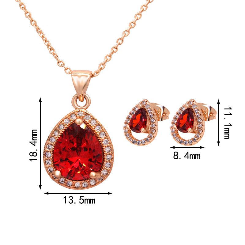 Zircon Jewelry Set - fydaskepas