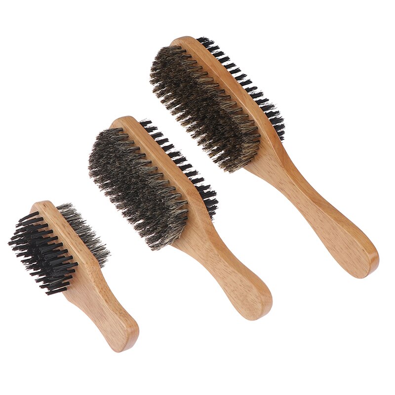 Men Boar Bristle Beard Brush - fydaskepas