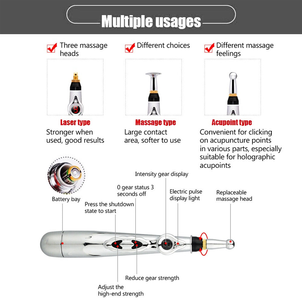 Acupuncture Point Massage Pen - fydaskepas