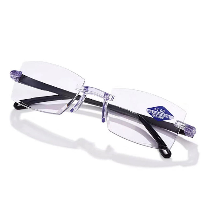 New Diamond-cut Bifocal Progressive Reading Glasses for Men - fydaskepas