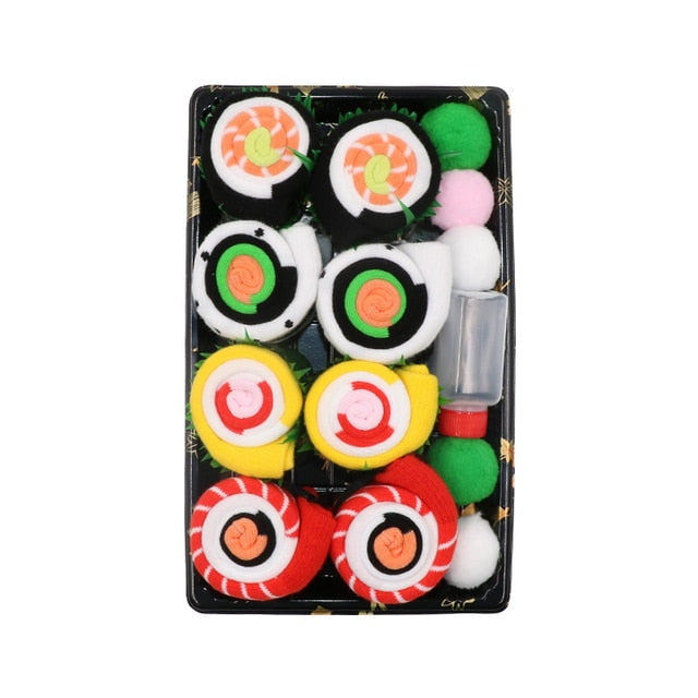 Personalized Pizza Sushi Women Socks - fydaskepas