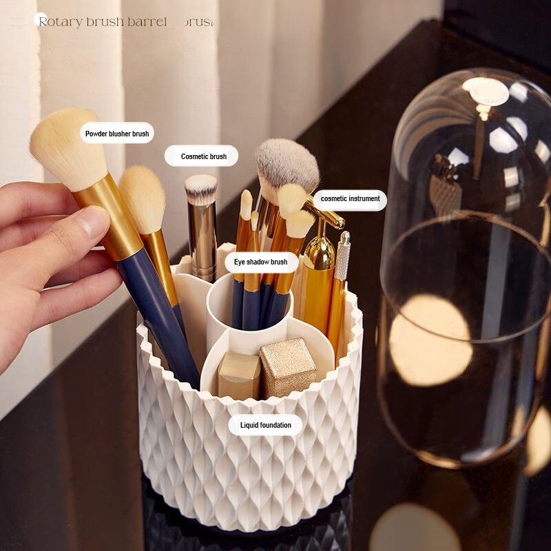 Rotating Makeup Brush Storage - fydaskepas