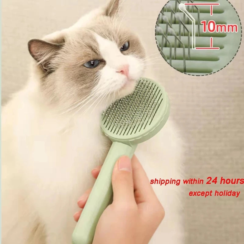 Pets One-key Hair Brush - fydaskepas