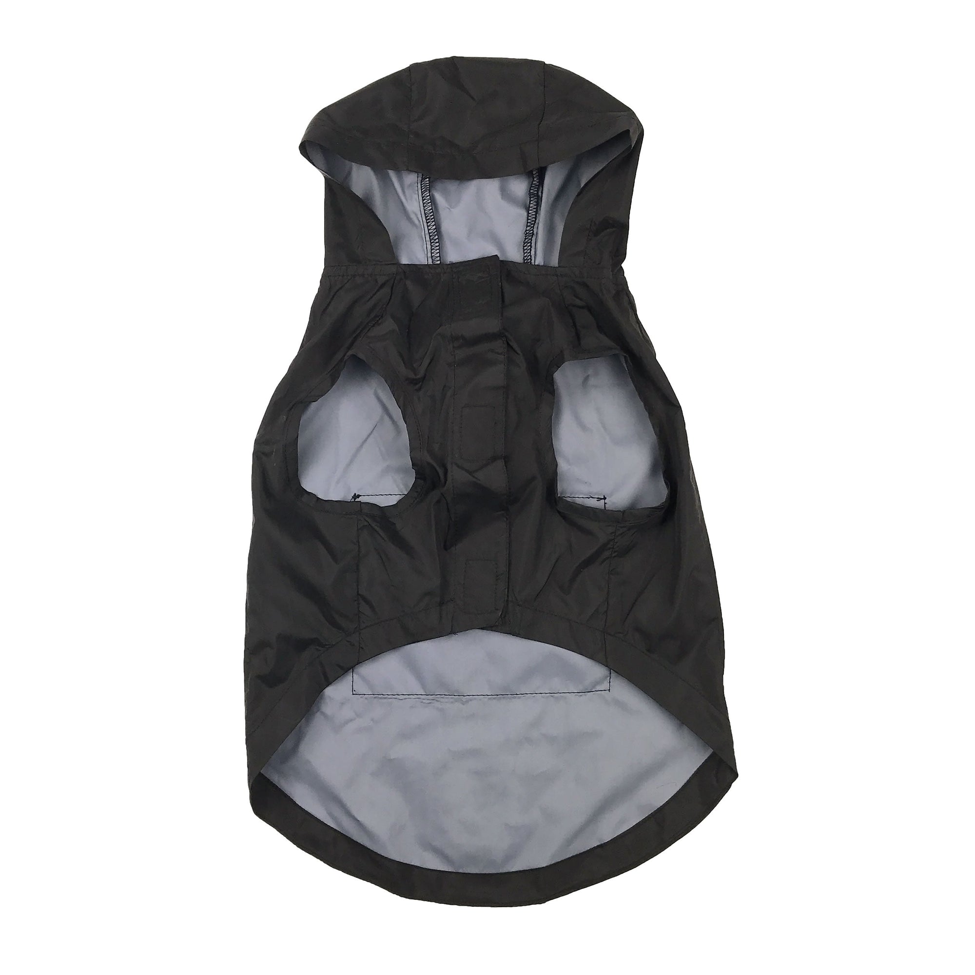 Black Packable Dog Raincoat - fydaskepas