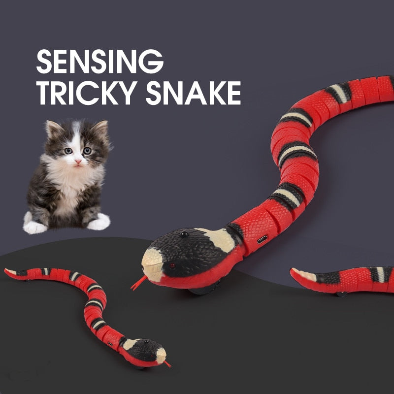 Automatic Electronic Snake Cat Toys - fydaskepas
