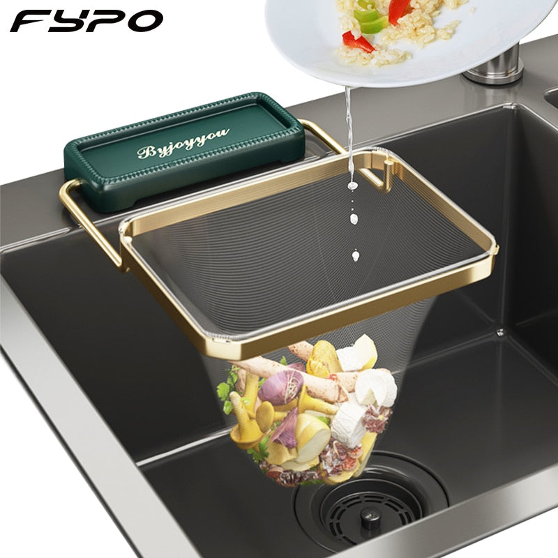 Foldable Kitchen Sink Filter Rack - fydaskepas