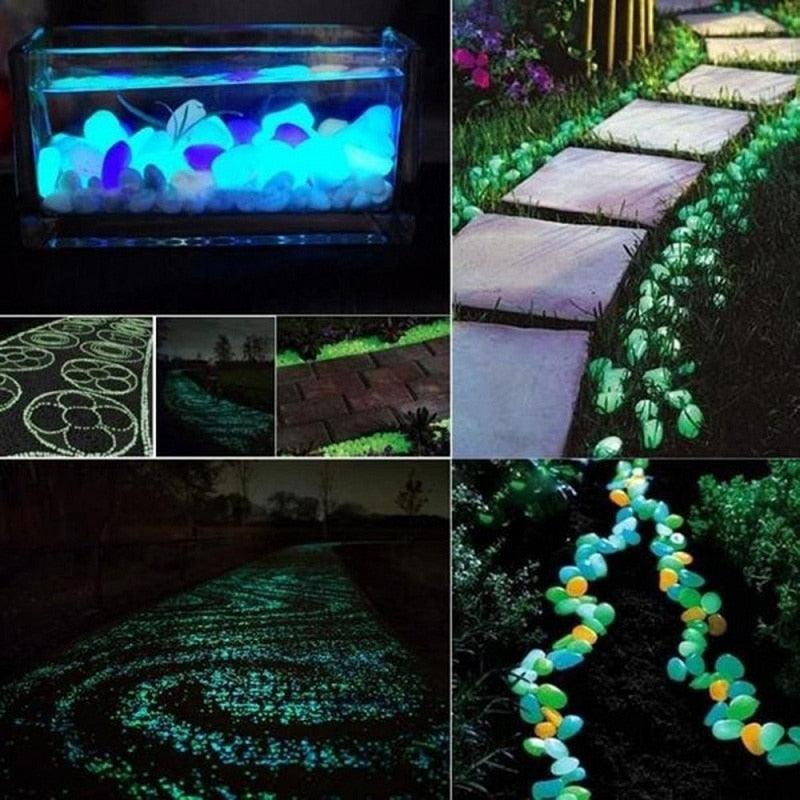 Glow in the Dark Garden Pebbles - fydaskepas