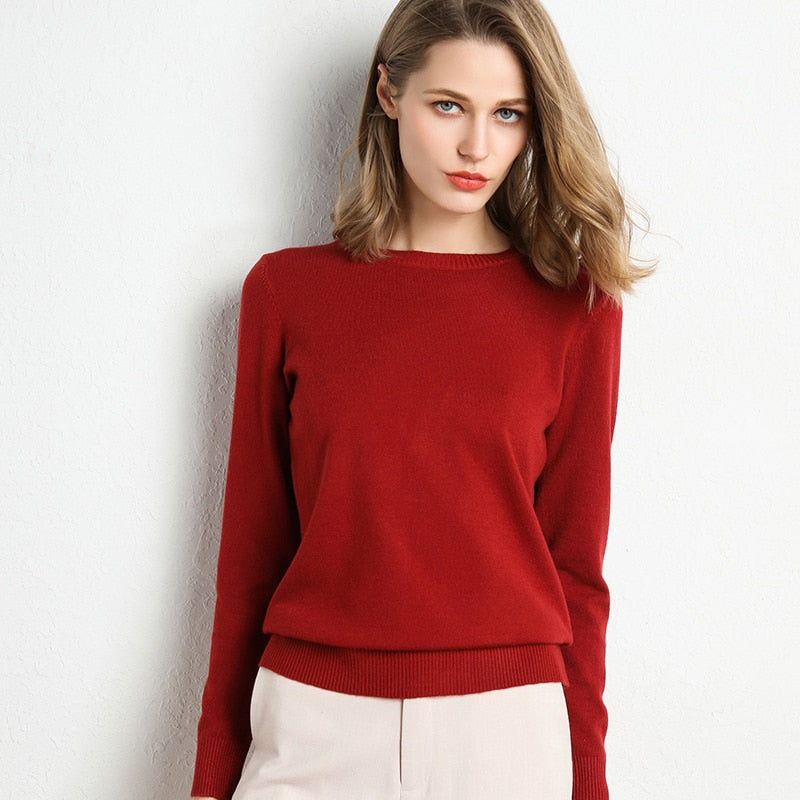 Knitted Pullover Women Sweater - fydaskepas