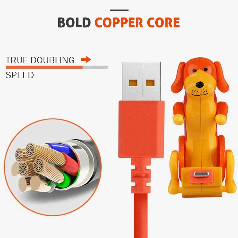 Funny Humping Dog Fast Charger Cable - fydaskepas