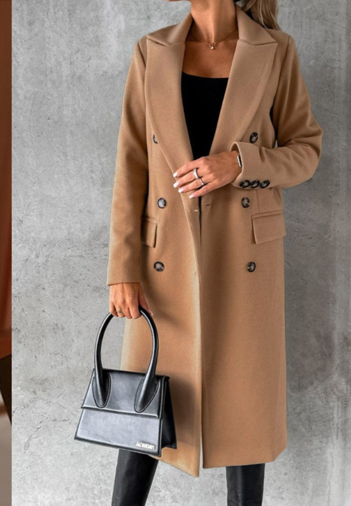 Business Casual Overcoat for Women - fydaskepas