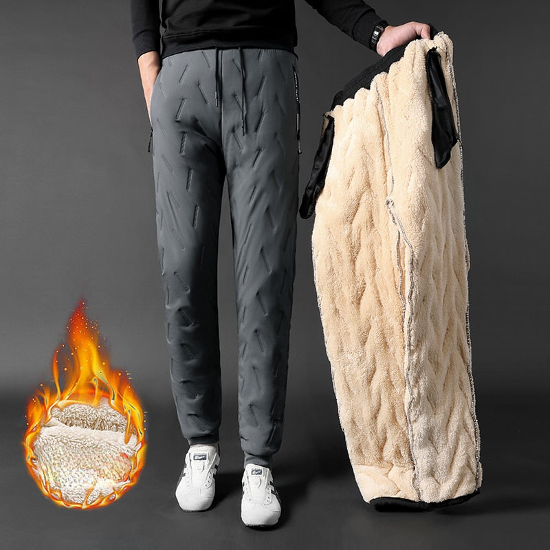 Winter Men Lambswool Sweatpants - fydaskepas