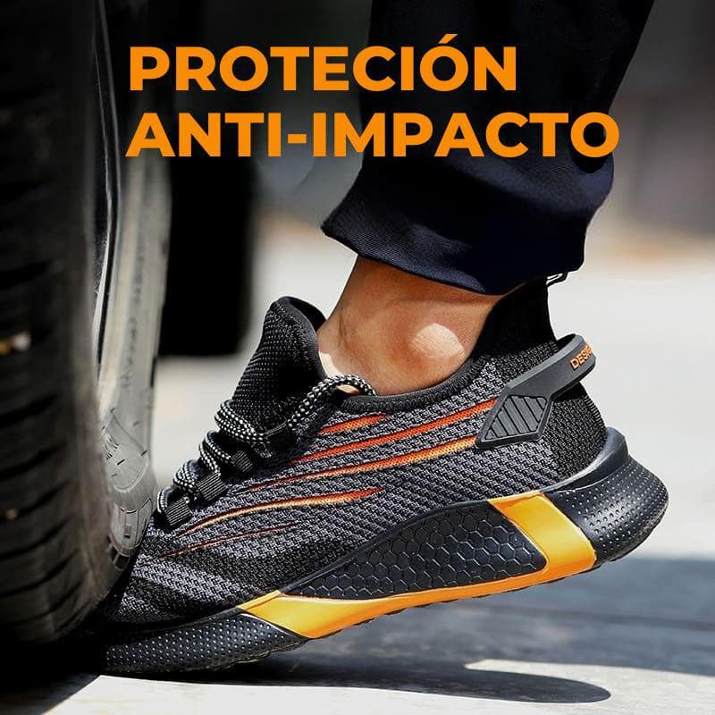 Industrial Security Shoes with Cap for Men - fydaskepas