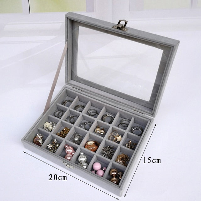 Velvet Jewelry Organizer - fydaskepas