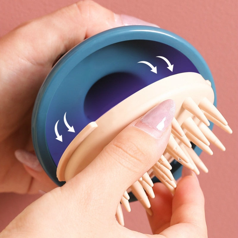 Silicone Head Scalp Massage Brush - fydaskepas