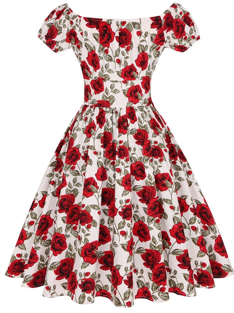 Rockabilly Women Swing Dress - fydaskepas