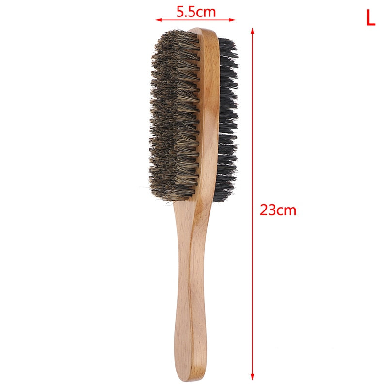 Men Boar Bristle Beard Brush - fydaskepas