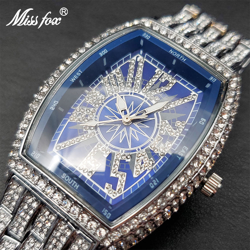 Iced Out Watch For Men - fydaskepas