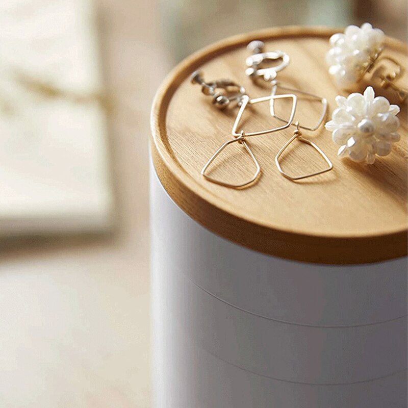 Nordic 5 Layers Rotatable Jewelry Box - fydaskepas