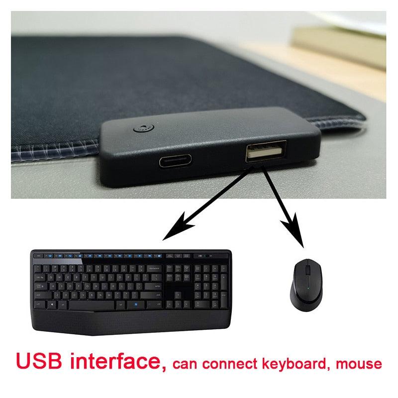 RGB Mouse Pad with Cable - fydaskepas