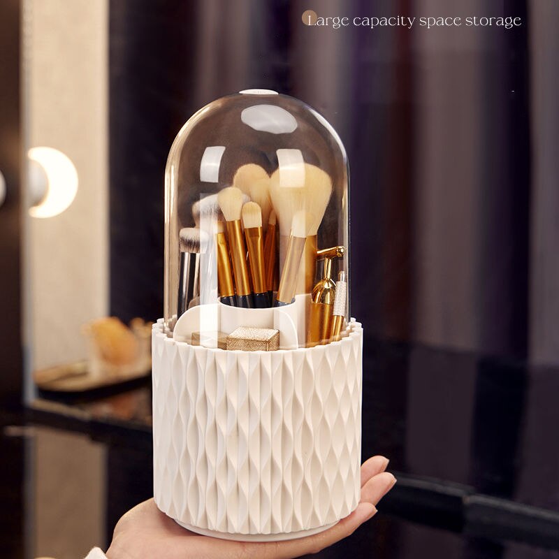 Rotating Makeup Brush Storage - fydaskepas