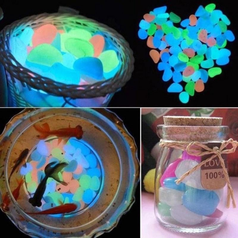 Glow in the Dark Garden Pebbles - fydaskepas