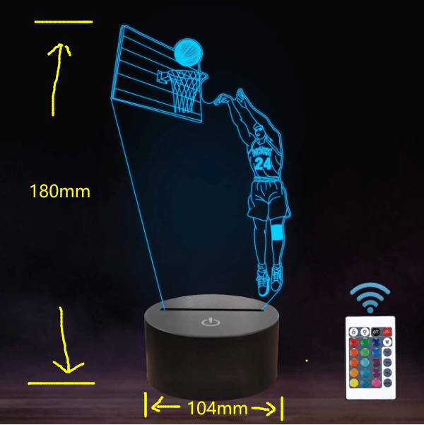 Basketball 3D Lamp - fydaskepas