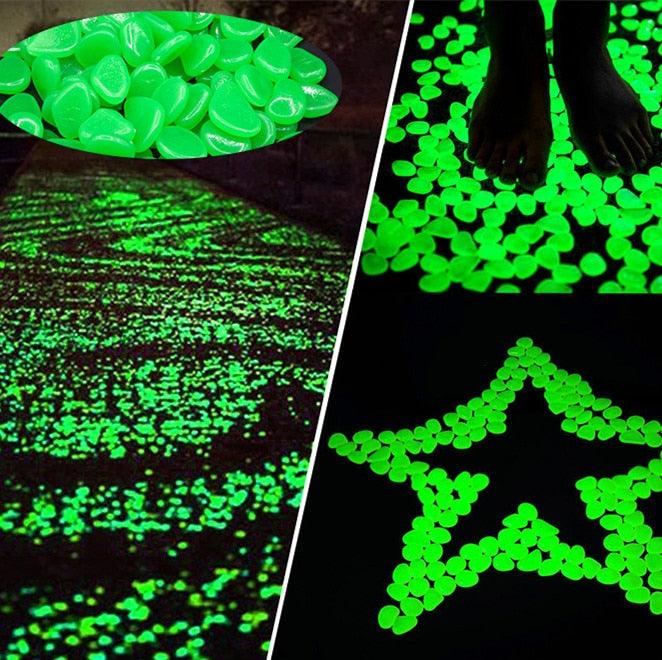 Glow in the Dark Garden Pebbles - fydaskepas