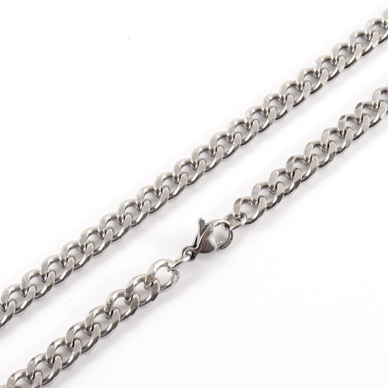 Paper Clip Chain Men Necklace - fydaskepas