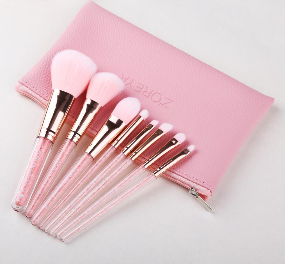 Pink Quicksand Makeup Brush - fydaskepas