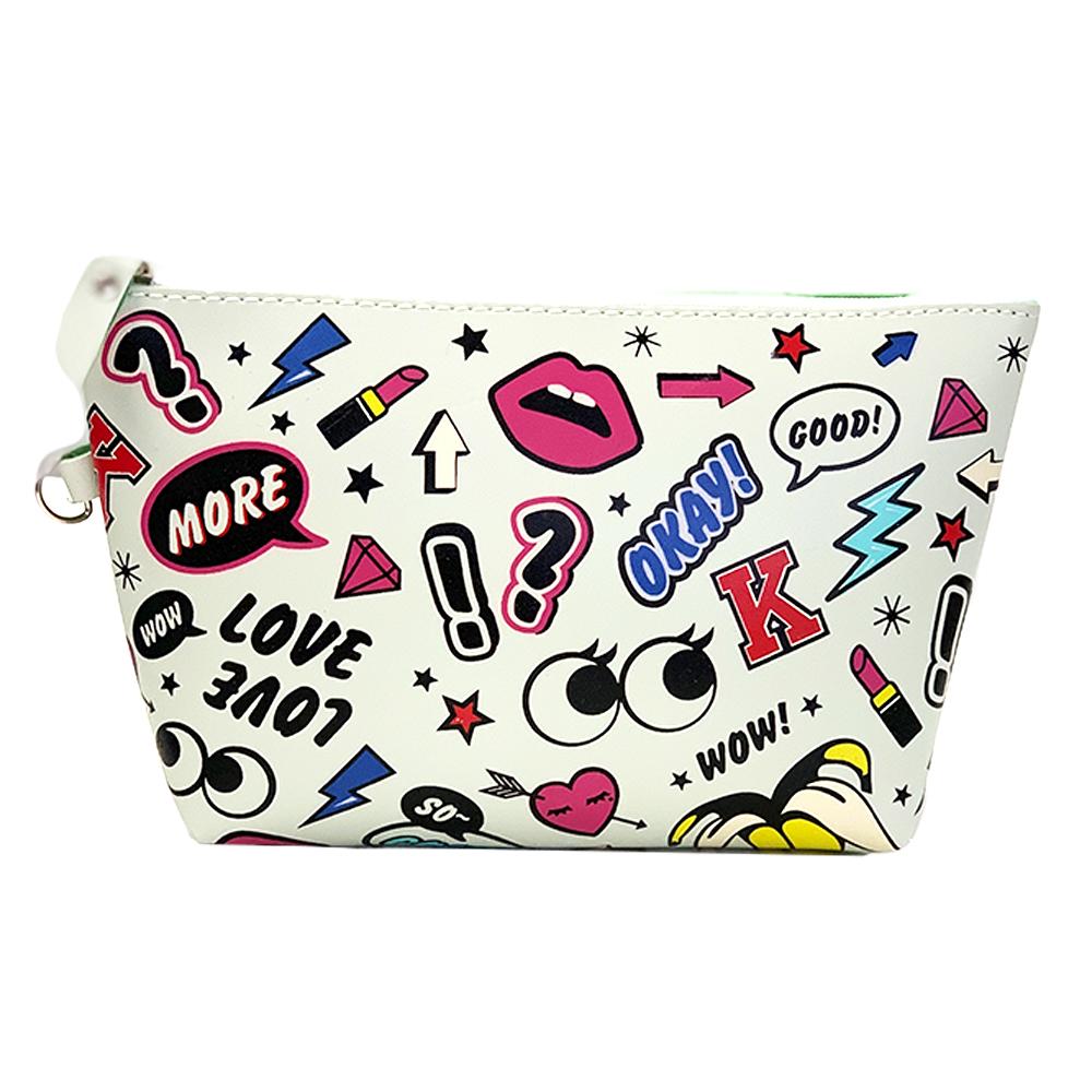 Makeup Bag Rocking In White - fydaskepas