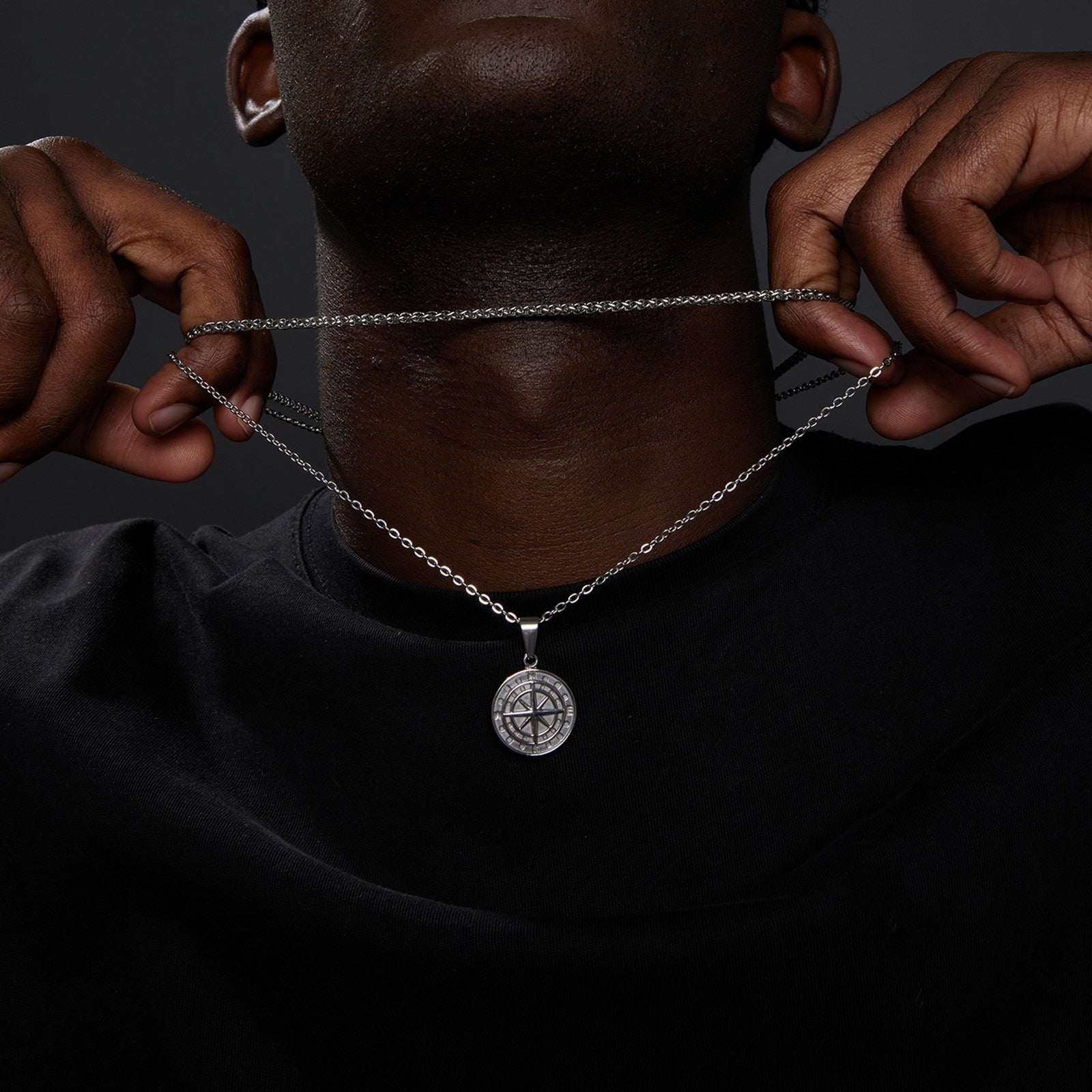 Vnox Layered Necklaces for Men - fydaskepas