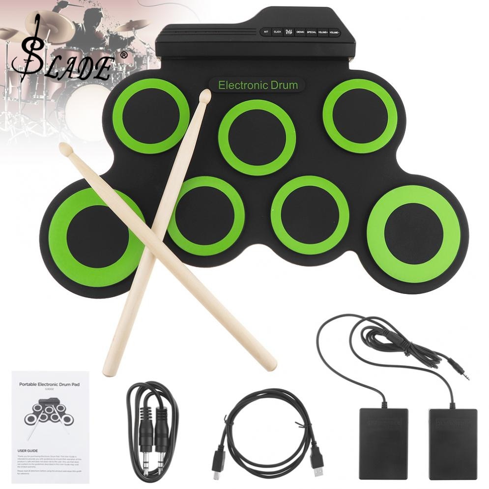 Portable Electronic Drum Pad - fydaskepas