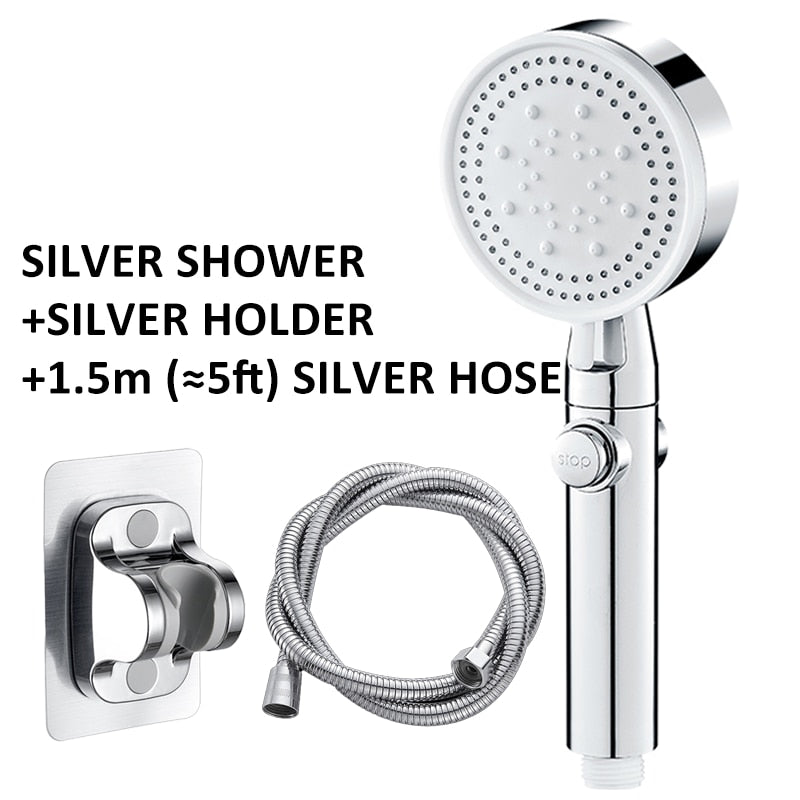 Water Saving Massage Shower Head - fydaskepas