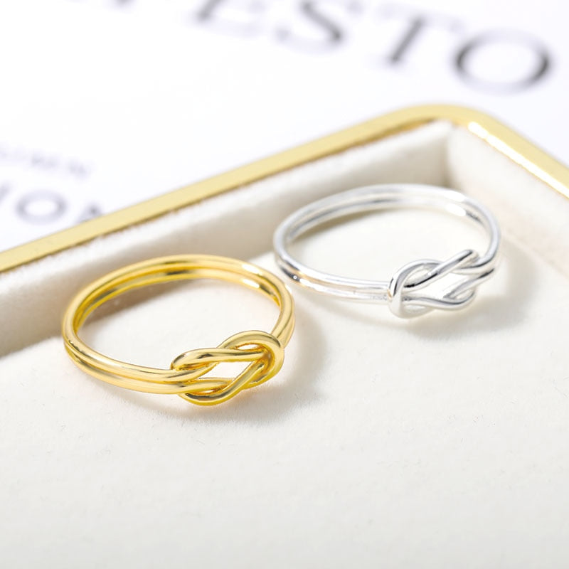 Knot Infinity Rings For Women - fydaskepas