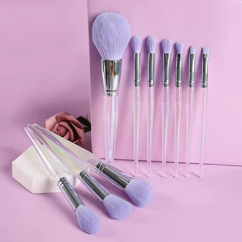 Purple Makeup Brush Set - fydaskepas