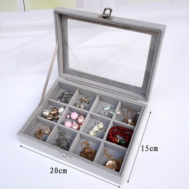 Velvet Jewelry Organizer - fydaskepas