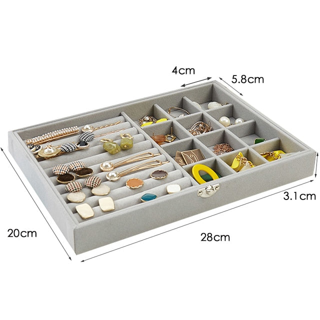 Velvet Jewelry Organizer - fydaskepas