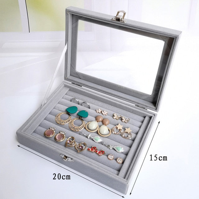 Velvet Jewelry Organizer - fydaskepas