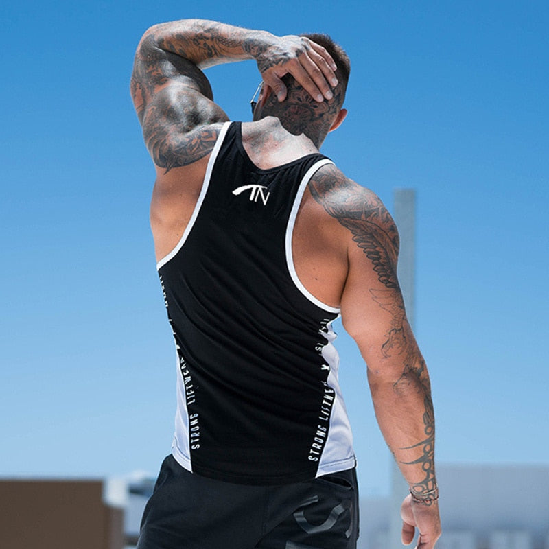 Men Bodybuilding Tank Tops - fydaskepas