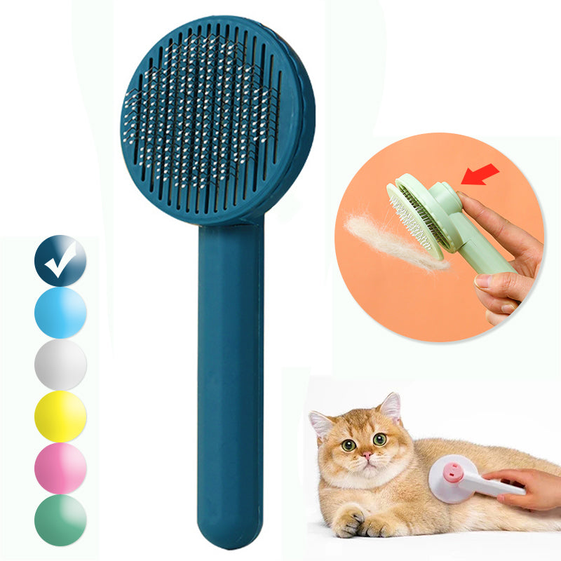 Pets One-key Hair Brush - fydaskepas