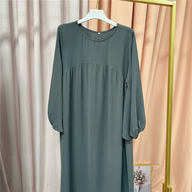 Solid Color Abayas for Women - fydaskepas