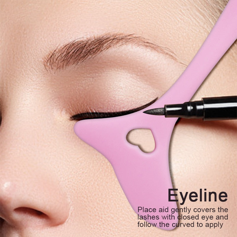 Silicone Eyeliner Makeup Stencils - fydaskepas