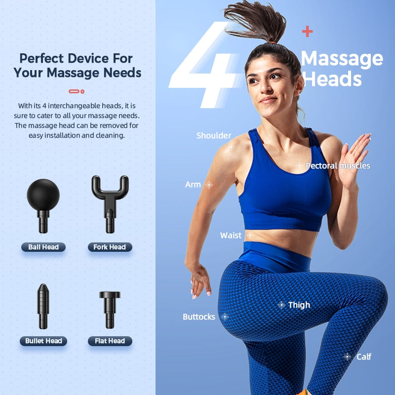 Portable Percussion Massage Gun - fydaskepas