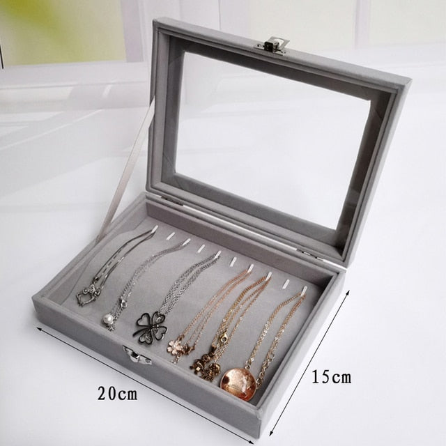 Velvet Jewelry Organizer - fydaskepas