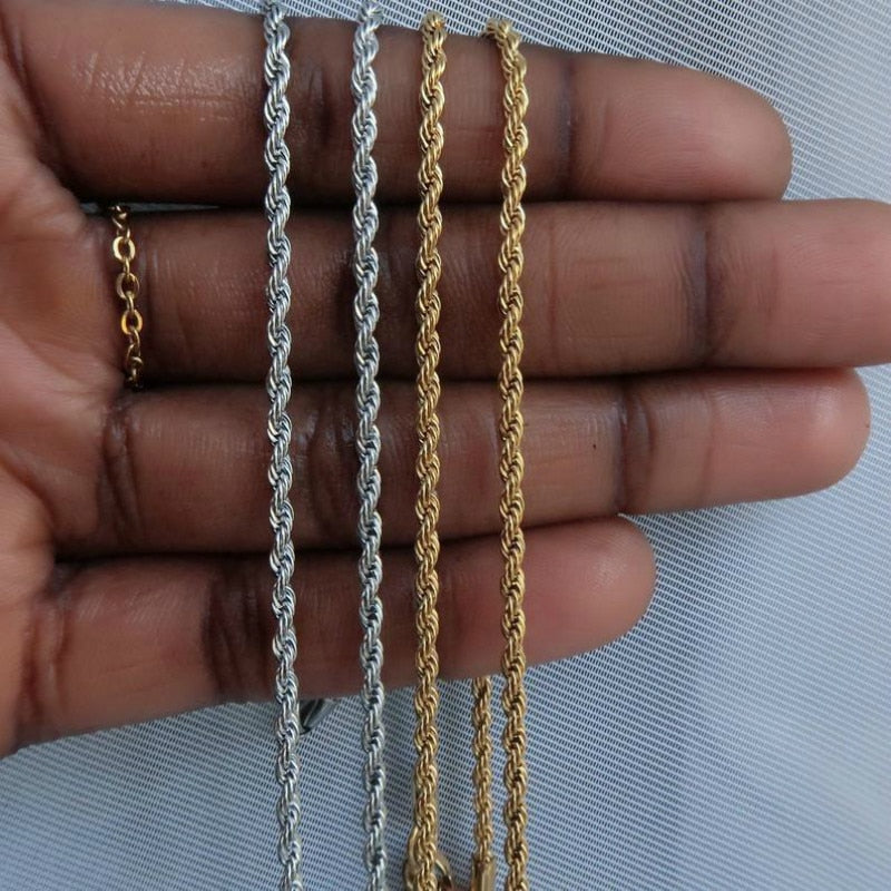 Rope Chain Women Necklace - fydaskepas
