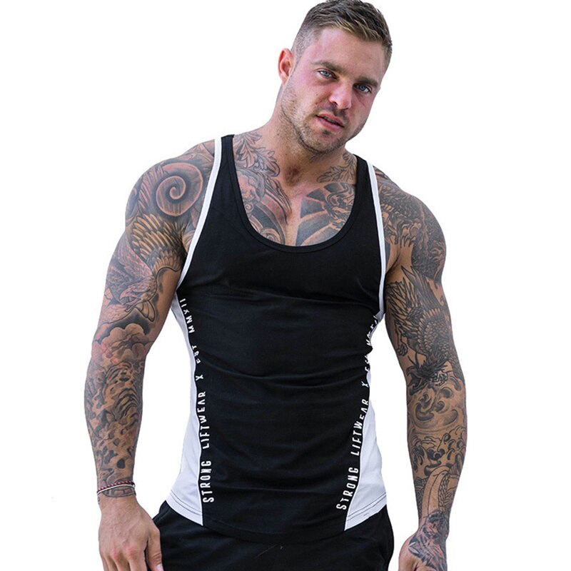 Men Bodybuilding Tank Tops - fydaskepas