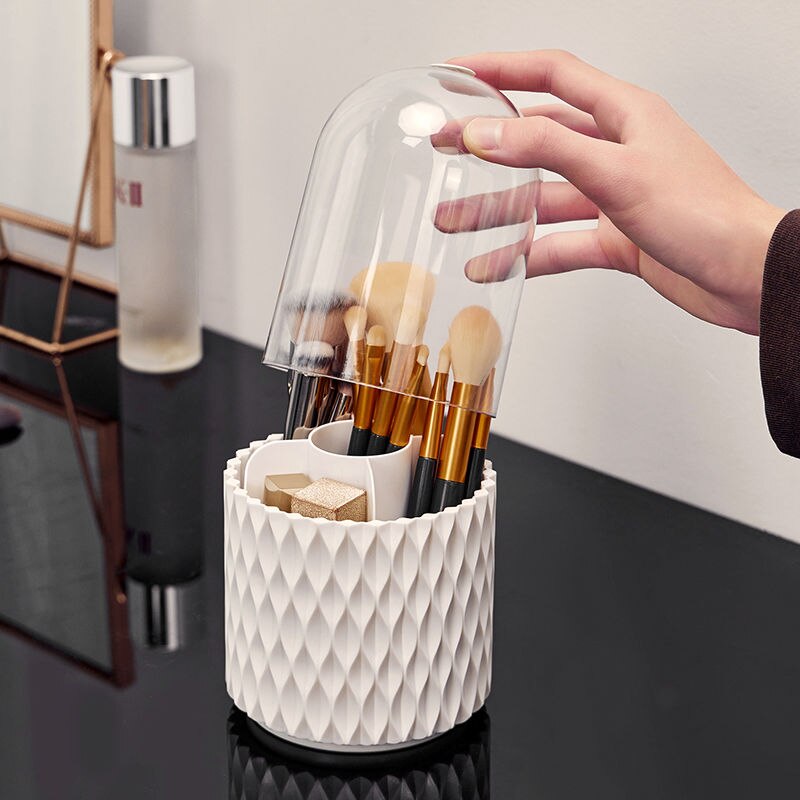 Rotating Makeup Brush Storage - fydaskepas